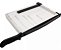 Guilhotina Lorben Base Metálica 30cm 10 Folhas Papel A4 B5 A5 B6 B7 Corte Reto - Imagem 3