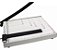 Guilhotina Lorben Base Metálica 30cm 10 Folhas Papel A4 B5 A5 B6 B7 Corte Reto - Imagem 7