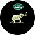 Capa Personalizada para estepe Pneu Exclusiva Land Rover Defender Elefante - Imagem 1