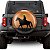 Capa de Estepe Personalizada para Ecosport Crossfox Aircross Cavalo - Imagem 2