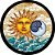 Capa Personalizada para Estepe Ecosport Crossfox Sol e Lua - Imagem 1
