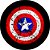 Capa Personalizada para Estepe Ecosport Crossfox Marvel Capitão America - Imagem 1