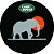 Capa Personalizada para Estepe Pneu Exclusiva Land Rover Defender Elefante - Imagem 1
