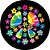 Capa Personalizada para Estepe Ecosport Crossfox Hippie - Imagem 1