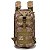 Mochila Multiuso Escolar Tática Cargueira 30 Litros Camping Pesca Cáqui - Imagem 5