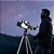 Telescópio Astronômico Refrator 400x70 Alumínio com Tripé 120cm Lorben - Imagem 10