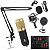 Kit Completo Microfone BM800 com Mini Placa V8X Live Sound - Imagem 1