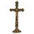 Crucifixo Cristo Crucificado de Bronze Mesa (26 x 13)cm (S) - Imagem 1
