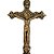 Crucifixo Cristo Crucificado de Bronze Mesa (26 x 13)cm (S) - Imagem 2