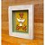 Quadro Divino Espírito Santo Moldura Patinada 19cm D (S) - Imagem 2