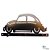 Quadro Cabideiro Estilo Fusca Três Pinos - Imagem 1