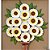 Quadro Decorativo Vaso de Flores Brancas Madeira Luxo A (L) - Imagem 5
