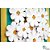Quadro Vaso de Flores Listrado Linha Moderna 50x30cm (S) - Imagem 4