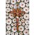 Quadro Jesus Cristo Flores Madeira Crucifixo Artesanal (S) - Imagem 3