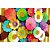 Quadro Flores Coloridas Madeira Rustico (80x60)cm (S) - Imagem 2