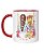 Caneca Personalizada | Amizade - Best friend forever | Porcelana 325ml - Imagem 1