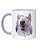 Caneca Personalizada | Bull Terrier | Porcelana 325ml - Imagem 1
