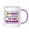 Caneca Personalizada | Profissão Professora - Flork | Porcelana 325ml - Imagem 2