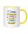 Caneca Personalizada | Um amor cheio de carinho | Porcelana 325ml - Imagem 2