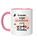 Caneca Personalizada | Grandes coisas acontecem com grandes atitudes | Porcelana 325ml - Imagem 1