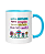 Caneca Personalizada | Cultive gentilezas, plante amizade | Porcelana 325ml - Imagem 2