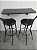 Mesa de Parede / Bancada + 2 Banquetas - Imagem 1