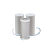 Refil Big Blue 10” - 750 L/H - Remove cloro -2PPB/1CBB - Imagem 1