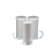 Refil Big Blue 10” - 750 L/H - Remove cloro -1PPB/2CBB - Imagem 1