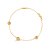 Pulseira Mini Fênix Ouro Amarelo 150 Diamantes - Imagem 1