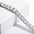 TSMITH Pulseira Riviera Moissanite Mônaco | Prata 925 - Imagem 3