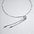 Pulseira Gravata Fênix em Ouro Branco com 62 Diamantes - Imagem 3