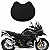Almofada Gel Moto Banco Confort Ortho Pauher Mt01 Preto - Imagem 1