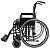 Cadeira de Rodas Aço Dobrável até 120 Kg Tamanho 40 D400 Dellamed - Imagem 2
