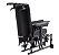Cadeira De Rodas Avd Em Alumino Reclinável  Vinho 44 CM - ORTOBRAS - Imagem 3