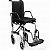 Cadeira de RodasTransit Cap100Kg 5Ocm Pedal Removível - Imagem 1