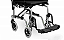 Cadeira de RodasTransit Cap100Kg 5Ocm Pedal Removível - Imagem 4