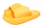 Chinelo Ortopédico Fly Feet Nuvem Ortho Pauher Amarelo - Imagem 1