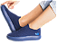 Tenis Ortopédico Ortho Pauher Fly Feet Nuvem Knit Azul - Imagem 2
