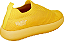 Tenis Ortopédico Ortho Pauher Fly Feet Nuvem Knit Amarelo - Imagem 3