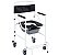 Cadeira de Banho Dobravel Ortobras BE 44cm com Comadre - Imagem 1