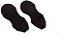 Meias Onfit Peeptoe Preta - Imagem 4