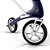 Andador 4 Rodas Carbon Ultralight Regular byAcre -Azul - Imagem 3