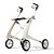 Andador Com 4 Rodas E Fibra De Carbono Carbon Ultralight byAcre - Branco - Imagem 1