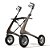 Andador Com 4 Rodas E Fibra De Carbono Carbon Overland Byacre Marrom - Imagem 1