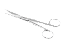 Tesoura Cirúrgica 17Cm Reta Fina/Fina Aço Inoxidável - Imagem 2