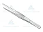 Pinça Anatômica Dente De Rato 12 Cm Aço Inoxidável - Imagem 3