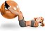 Bola Gym Ball 45Cm Laranja T9-45 Acte - Imagem 2