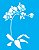 Stencil 20x25 Flor Phalaenopsis - OPA 1454 - Imagem 1