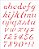 Stencil 20x25 Alfabeto Minúsculo - OPA 1399 - Imagem 2