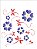 Stencil 15x20 Flores e Libélulas - OPA 1149 - Imagem 2